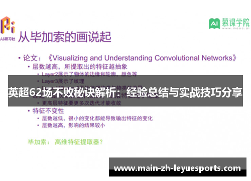 英超62场不败秘诀解析：经验总结与实战技巧分享